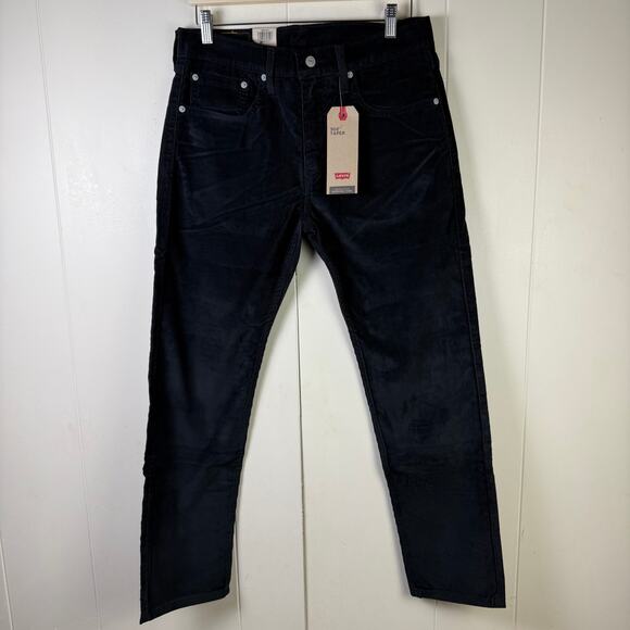 New men’s‎ black Levi’s corduroy jeans, Size 31 x 30 502 stretch taper - Picture 3 of 10